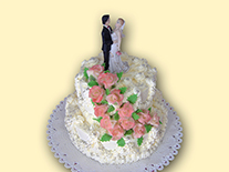 svatební dort 2